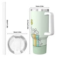 thumbnail image 4 of KLL Books Print 40oz Stainless Steel Insulated Car Cup Coffee Mug with Spillproof Lid - Keep Your Drink Hot or Cold on the Go, 4 of 8
