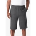thumbnail image 5 of KingSize Men's Big & Tall Lightweight Longer Length Jersey Shorts 3-Pack, 5 of 6