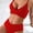 JY490RE, variant on Women's High Waisted Bikini Sets Push Up Twist Front Spaghetti Straps Ruched Two Piece Swimsuit Bathing Suit