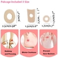 thumbnail image 2 of 90Pieces Corn Cushions for Toes and Feet - Callus Cushions to Protect Sore Spots with Foam Padding Self-Stick Adhesive Pads Pressure and Friction from Shoes, 2 of 5