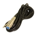thumbnail image 2 of 10Ft XLR 3P Female to 1/4" TS MONO Male Microphone Cable, 2 of 2