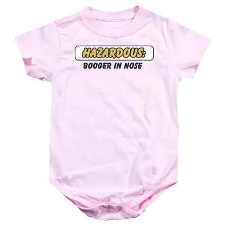 

Trevco ATA2642D-SS-2 Hazardous-Infant Snapsuit Pink - Medium - 12 Month