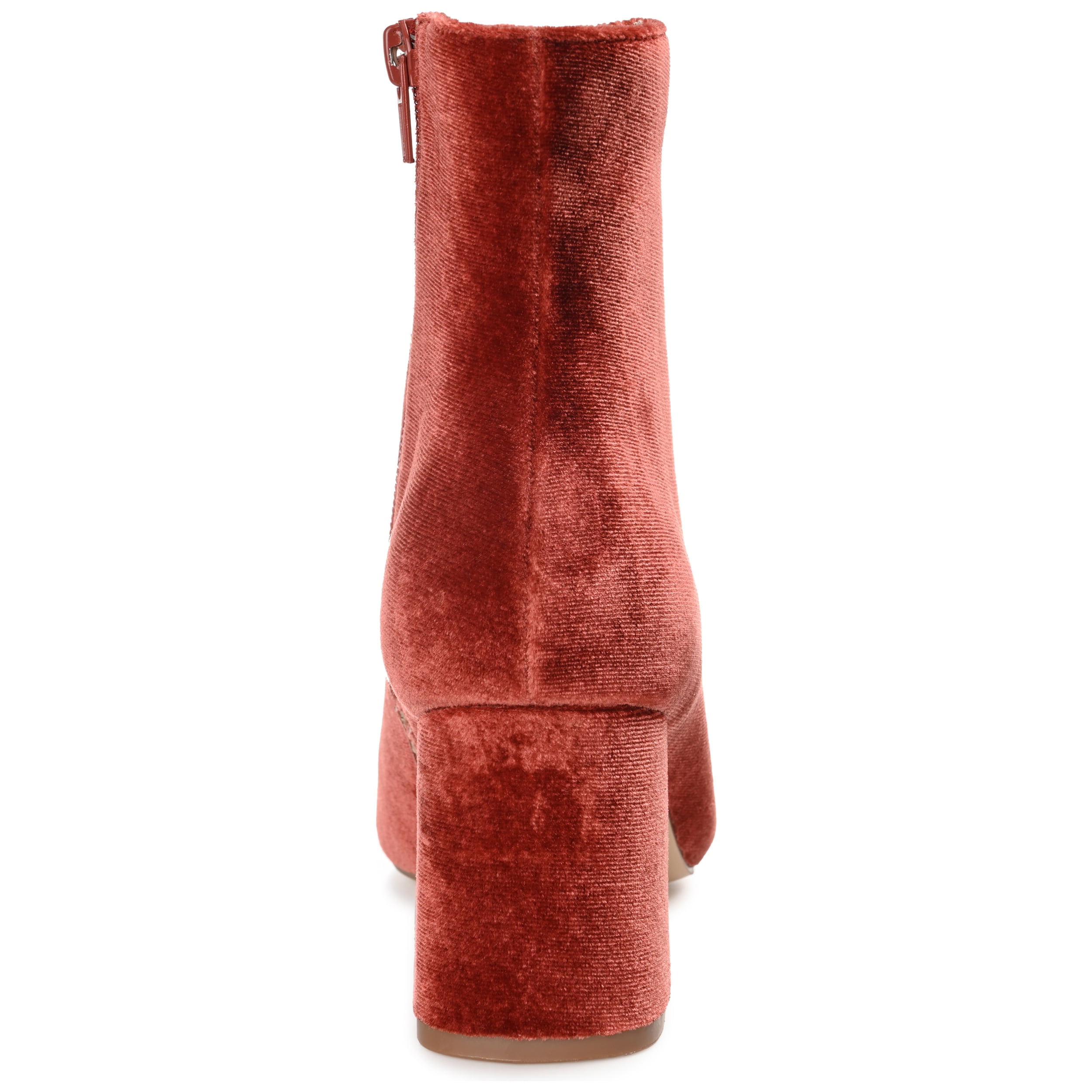 Journee Womens Hazara Square Toe Block Heel Ankle Booties, Widths Available