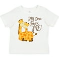 thumbnail image 3 of Inktastic My Oma Loves Me Boys or Girls Toddler T-Shirt, 3 of 5