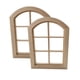 thumbnail image 1 of 2x Casa de Modelo de Windows Juguete para Niños Muebles Adorno DIY, 1 of 9