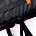 thumbnail image 4 of Chaleco De Conducción Flotador Inflable Chaleco salvavidas para adultos con silbato para natación, canotaje, boya deportiva, chaqueta (naranja L), 4 of 9