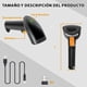 thumbnail image 3 of Escáner de Código de Barras WELIKERA Bluetooth 2D 1D Inalámbrico con Soporte y USB para Puntos de Ve, 3 of 9
