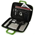 thumbnail image 6 of SUMACLIFE Cady Universal Tablet, eReader, Netbook, Laptop Hard Faux Leather Carrying / Shoulder Suit Case fits 11, 11.6, 12, 12.2 inch, 6 of 8