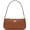 Warm Gingerbread, variant on Women's Kayla Small Pebbled Leather Top Zip Convertible Wristlet (Warm Gingerbread)