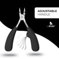 thumbnail image 5 of Lebrüke® Podiatrist Toenail Clippers - Nail Nipper for Seniors - for Thick & Ingrown Toe Nails - with Extra Sharp Blade, 5 of 7