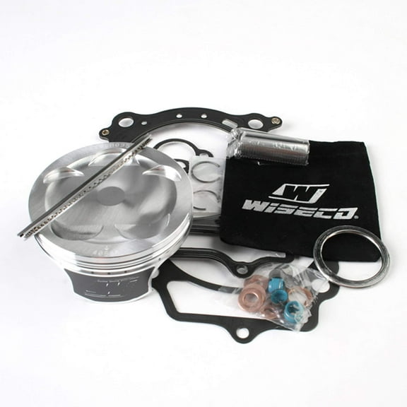Wiseco PK1359 95.00 mm 12.5:1 Compression Motorcycle Piston Kit with Top-End Gasket Kit, Pink