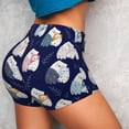 thumbnail image 3 of Picia Mom And Baby Owls Printed Workout Shorts for Women Seamless Scrunch Butt Lifting High Waisted Yoga Gym Booty Running Moisture-wicking Short Pants-X-Large, 3 of 9