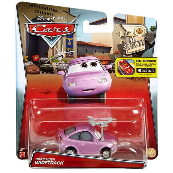 Disney / Pixar LA Speedway Coriander Widetrack Diecast Car