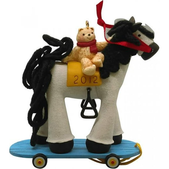 Hallmark Ornament A Pony for Christmas Colorway 2012 Limited Quantity Repaint