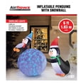 thumbnail image 3 of Occasions Christmas 6 Foot Inflatable Penguins with Swirling Lights(28840), 3 of 3