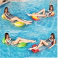 thumbnail image 2 of Hamaca de agua flotante en forma de fruta, colchón de aire plegable, Hammcok de agua portátil, tumbona ergonómica, cama de piscina, 2 of 4