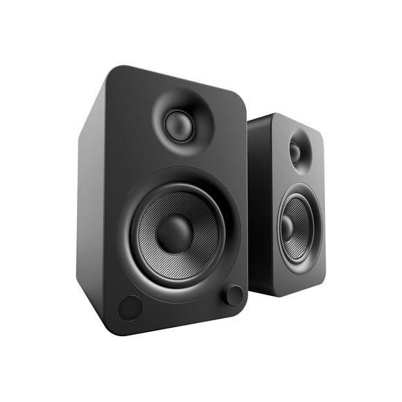 Kanto YU4 - Speakers - bookshelf - wireless - Bluetooth - 140 Watt (total) - 2-way - matte black