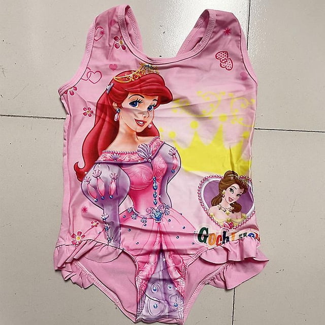 Traje de baño para niñas, traje de baño de una pieza, traje de baño para niños, falda de bebé de Minnie Mouse de dibujos animados, Bikini encantador, traje de baño, ropa de playa