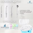 thumbnail image 2 of Children's Tabletop Water Flosser Replacement Tips, 2 of 4