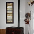 thumbnail image 3 of TrendyDecor4U MA2296-712 "Family Rules Shutter" by Marla Rae Printed Framed Wall Art, 3 of 3