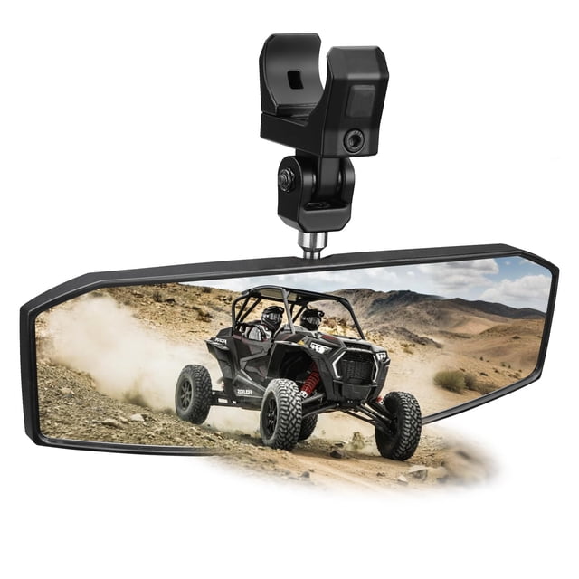 Espejo UTV SHEJISI para Polaris RZR con jaula antivuelco de 1,5 a 2,0 pulgadas