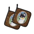 thumbnail image 1 of ""Caroline'S Treasures Rat Terrier Par De Agarraderas Ss8927Pthd 7.5Hx7.5W Multicolor"", 1 of 1