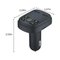 thumbnail image 3 of Danhjin Wireless Charging Mp3 Player Can Be Inserted Into Usb Card Fast Charging Voltage Monitoring Voice Navigation Vehicle Model In Car Bluetooth, 3 of 8
