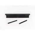 thumbnail image 6 of Home Wall Decorative Antique Brass Hardware 8 Hook Coat Rack, Black, 6 of 7