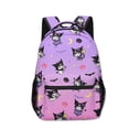 thumbnail image 2 of Mochila con dibujos animados de Sanrio Kuromi Kuromi impresa en 3D para estudiantes de primaria y secundaria, 2 of 5