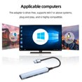 thumbnail image 3 of 4 en 1/5 en 1 USB C HUB USB3.0/USB2.0 Adaptador divisor múltiple Accesorios para computadora portátil, 3 of 6