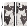thumbnail image 1 of FOXDOCK Funda Tipo Cartera para iPhone 12 Mini con Soporte y Correa – Diseño de Patrones Lindos, 1 of 6