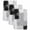 Black, variant on Blue Abstract Kitchen Towels Set of 3, Grey Geometric Oil Painting Vintage Gradient Absorbent Dish Towels for Kitchen, Microfiber Hand Towel, Quick Drying Tea Towel for Cleaning Decorative Dishcloths