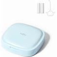 thumbnail image 1 of Maobuli Slim Retainer Case for Travel, Compact Aligner Holder with Removal Tool & Chewie, Small Thin Night Guard Container (Pastel Blue), 1 of 7