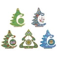 thumbnail image 4 of Injueey Navidad cristal pintura ornamento Festival Navidad Año Nuevo hogar Oficina Hotel decoración diamantes de imitación arte artesanía Kits de decoración para fiestas Tipo 1 Injueey HA070466-01, 4 of 6