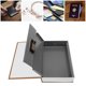 thumbnail image 3 of Highly-simulated Book-safe Large Dictionary Style, Combination Lock Security Sturdy Construction For Safeguarding Valuables, Portable Safe Box With, 3 of 5