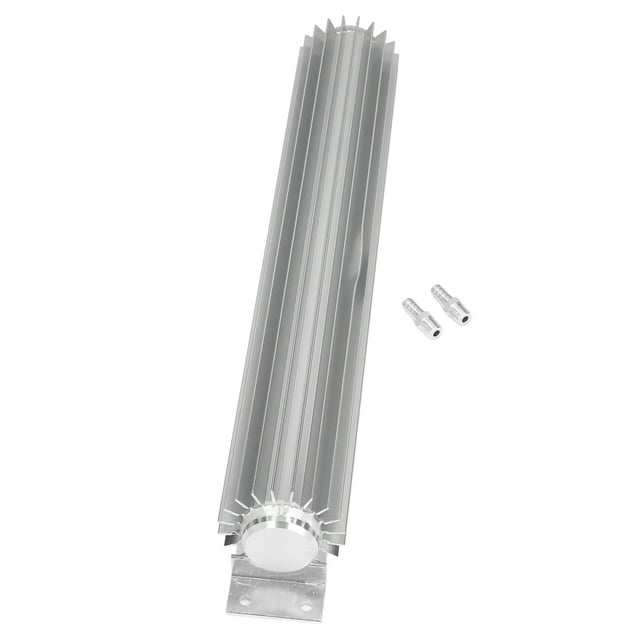 Refroidisseur à Double Passage, Pièces de Voiture à Ailettes 18 Po avec Raccords NPT 1/4 Po pour Camions