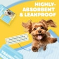 thumbnail image 5 of Powools Puppy Pads, 22" x 22" Large 6-Layer 100 Pack Dog Wee Wee Pads with Powerful Absorbency, 5 of 6