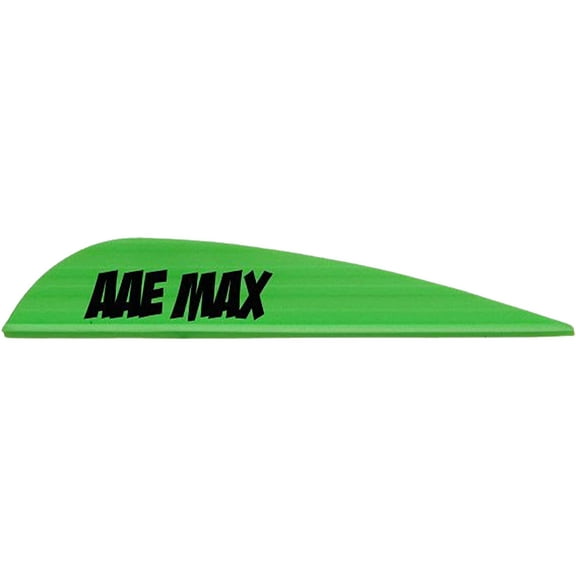 AAE Max Stealth Vanes Arrow Fletching Bright Green 50PK