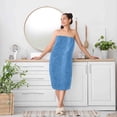 thumbnail image 6 of Utopia Towels Luxurious Jumbo Bath Sheet 2 Piece, 600 GSM, 35 by 70 Inches, 100% Ring Spun Cotton, Highly Absorbent and Quick Dry Extra Large Bath Towel, Super Soft Towel, Electric Blue, 6 of 8