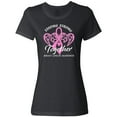 thumbnail image 3 of Inktastic Staying Strong Together with Pink Breast Cancer Ribbon Women's T-Shirt, 3 of 5