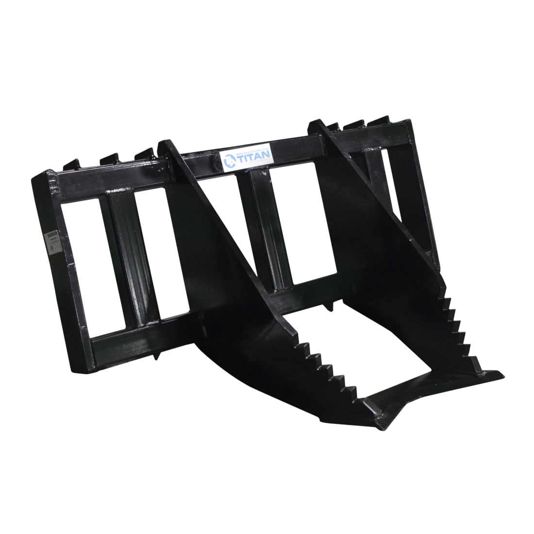 Titan Attachments Tree and Bush Grubber Universal Skid Steer Quick Tach