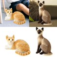 thumbnail image 1 of 2 Pieces Lovely Cute Cat Plush Toys Lifelike Girlfriend Dolls Birthday Gifts Salvador Juguetes de peluche, 1 of 10