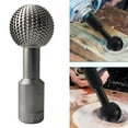 thumbnail image 6 of Carbon Steel Ball Gouge,Wood Carving Polishing Engraving Drilling Bits Grinding Head,Sphere Rotary Burr for Angle - 10mm, 6 of 8