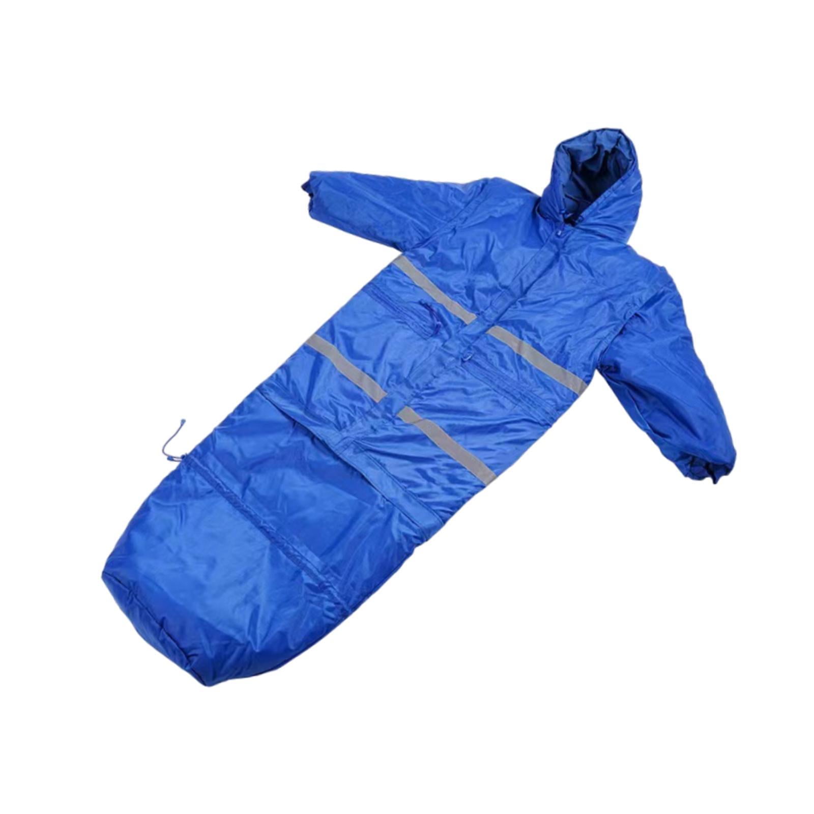 Wswqop Camping Sleeping Bag Outdoor Sleeping Bag Camping Equipment Ultralight Wearable 200 cmx70 cm