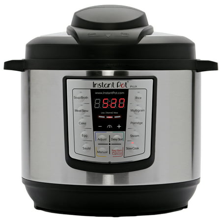 Instant Pot LUX60 V3 6 Qt 6-in-1 Multi-Use Programmable Pressure Cooker, Slow Cooker, Rice Cooker, Sauté, Steamer, and