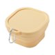 thumbnail image 3 of Tazón plegable Recipiente de almacenamiento de alimentos portátiles para la mochila para estudiantes de cocina Amarillo, 3 of 8