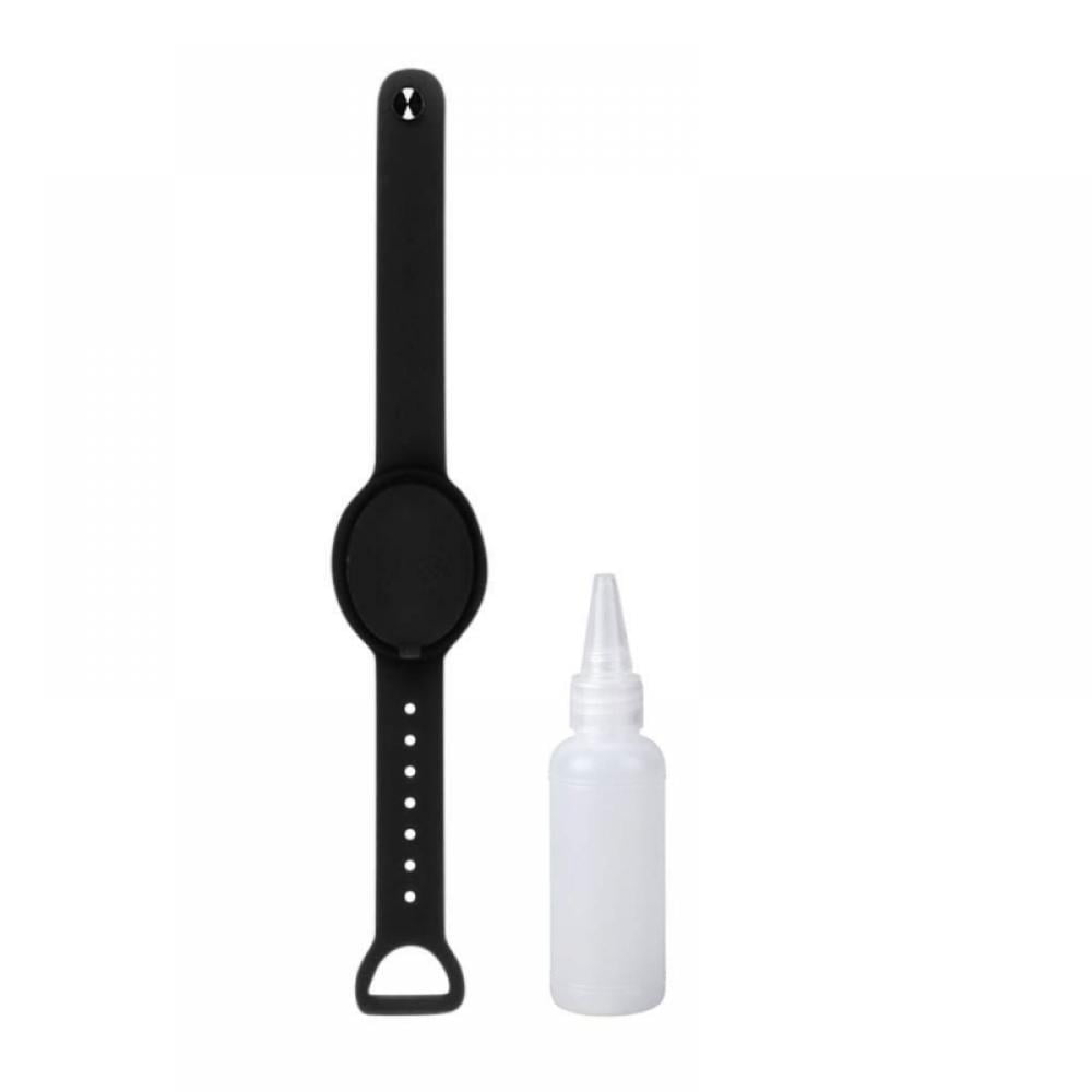 Yinrunx Adjustable Silicone Wristband Hand Sanitizer Dispenser Bracelet