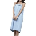 thumbnail image 1 of Tnhcen Women's Butterfly Bow Bath Dress Multi-Functional Towel Sleepwear with Strapless Design Soft Polyester Free Size for Home, 1 of 2
