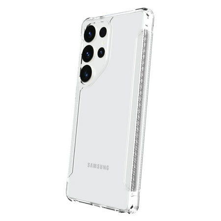 onn. Dual-Layer Phone Case for Samsung Galaxy S25 Ultra - Clear