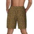 thumbnail image 4 of Uemuo Candy Corn Pattern Mens Swim Trunks Quick Dry Board Shorts with Mesh Lining, Stretch Beach Shorts Quick Dry No-Chafing Board Shorts-3X-Large, 4 of 9